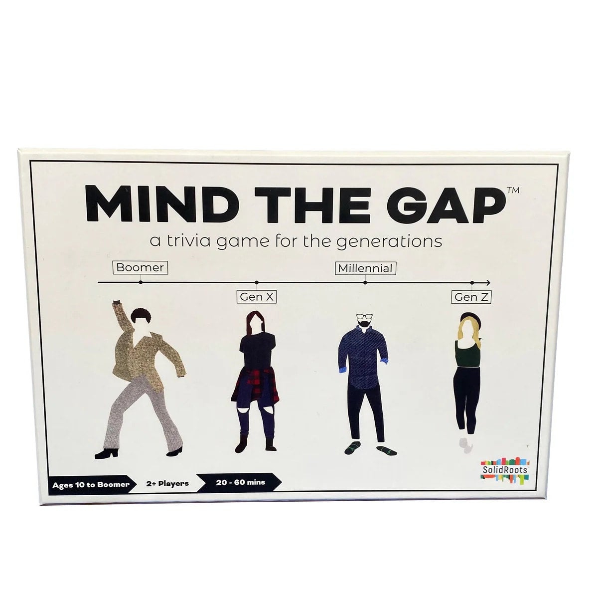 Solid Roots Mind the Gap Deluxe- A Trivia Board Game for the ...