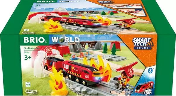 Brio Fire Rescue Set Smart Tech Sound