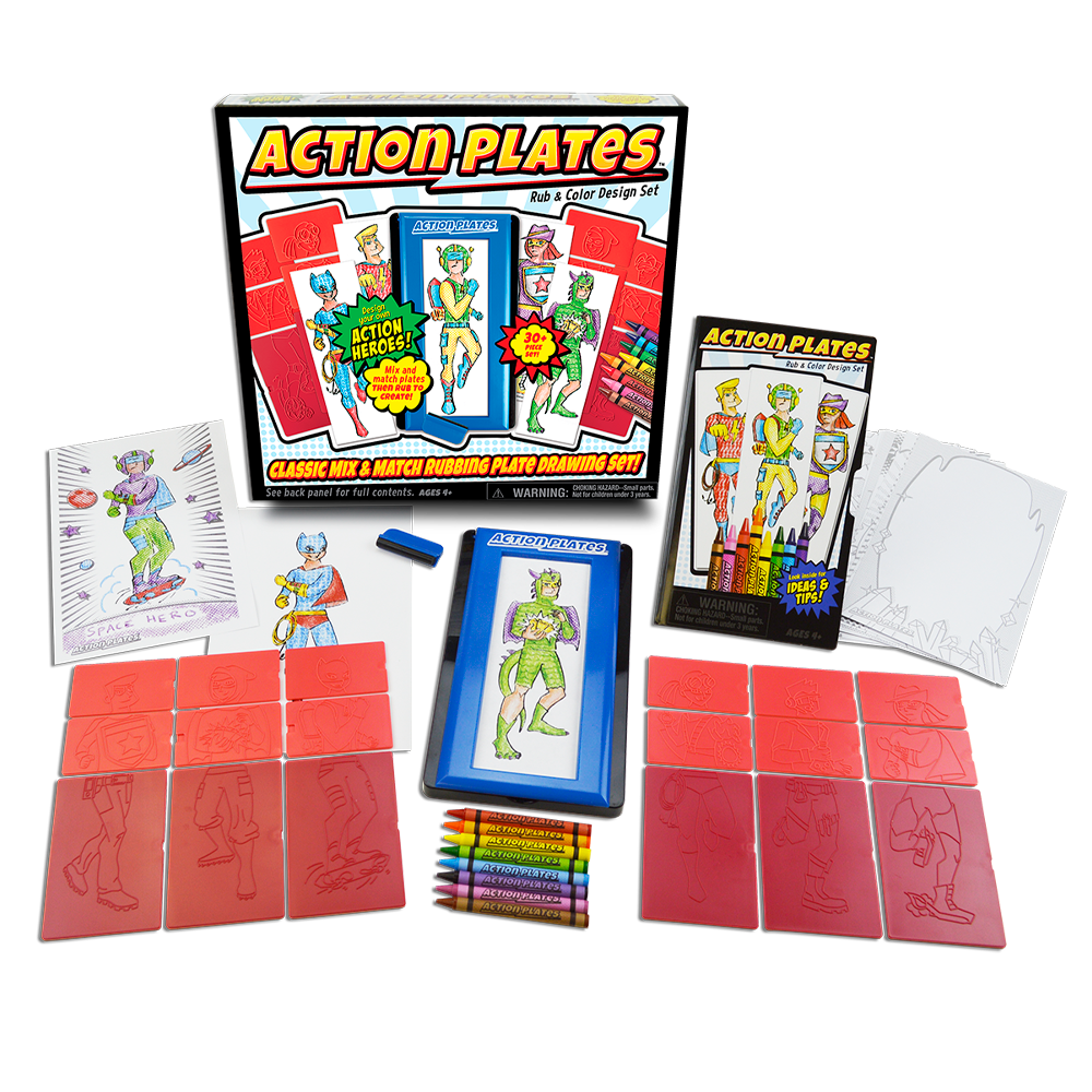 Action Plates ALAKAZAM TOYS